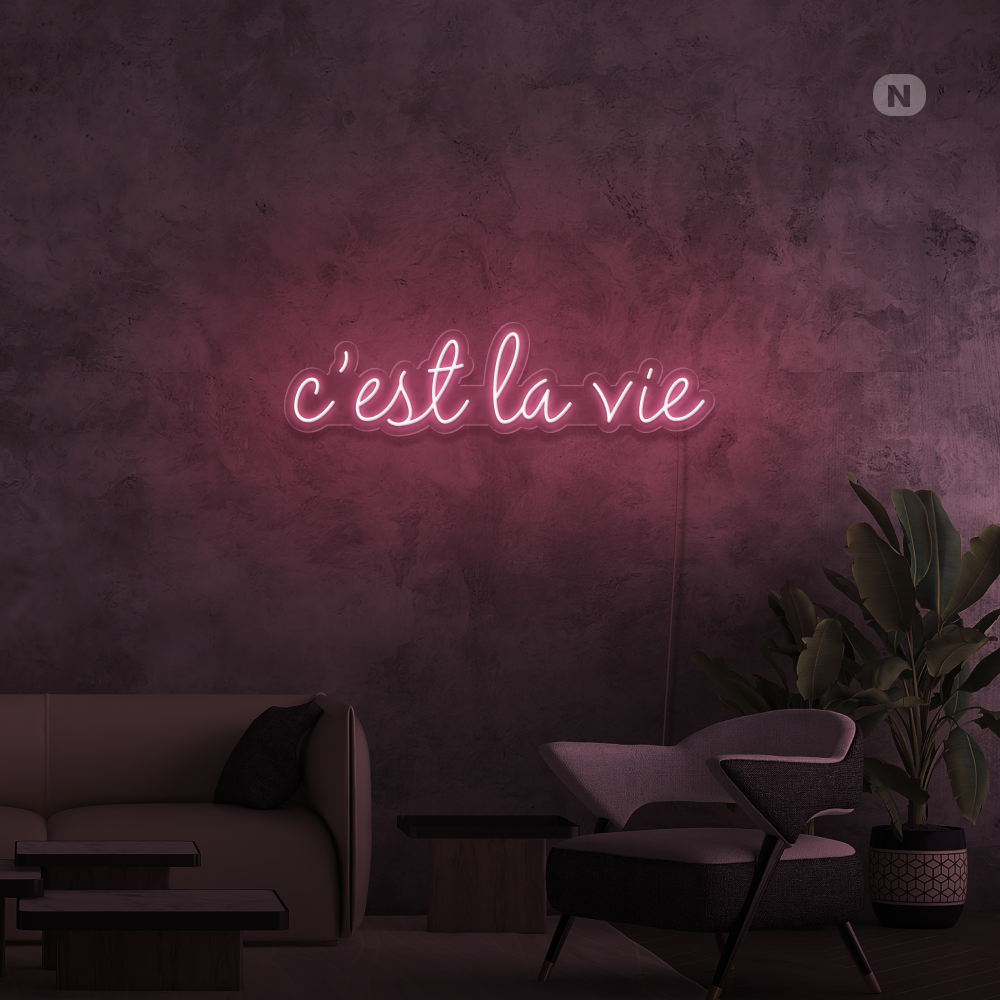 Insegna Al Neon cestlavie