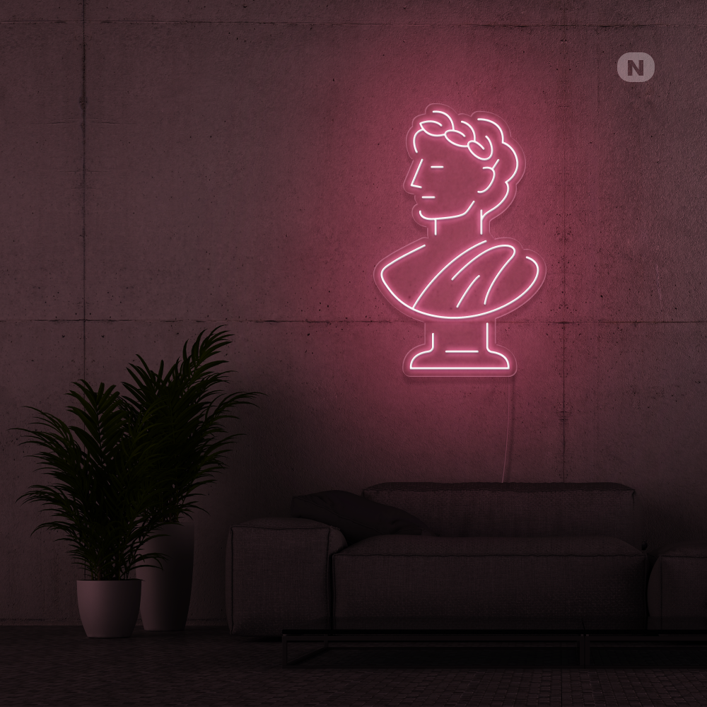 Insegna al neon Cesare