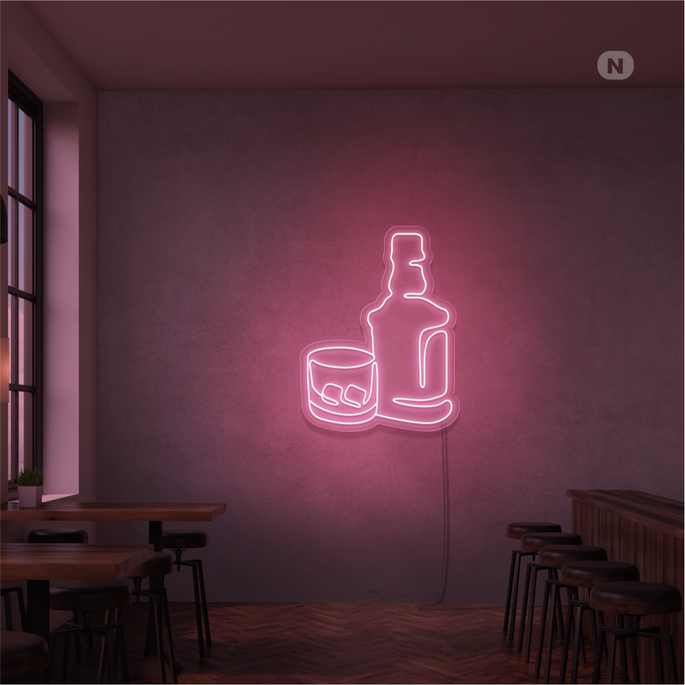 Insegna Al Neon Il whisky