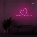 Insegna al neon L'amore davvero