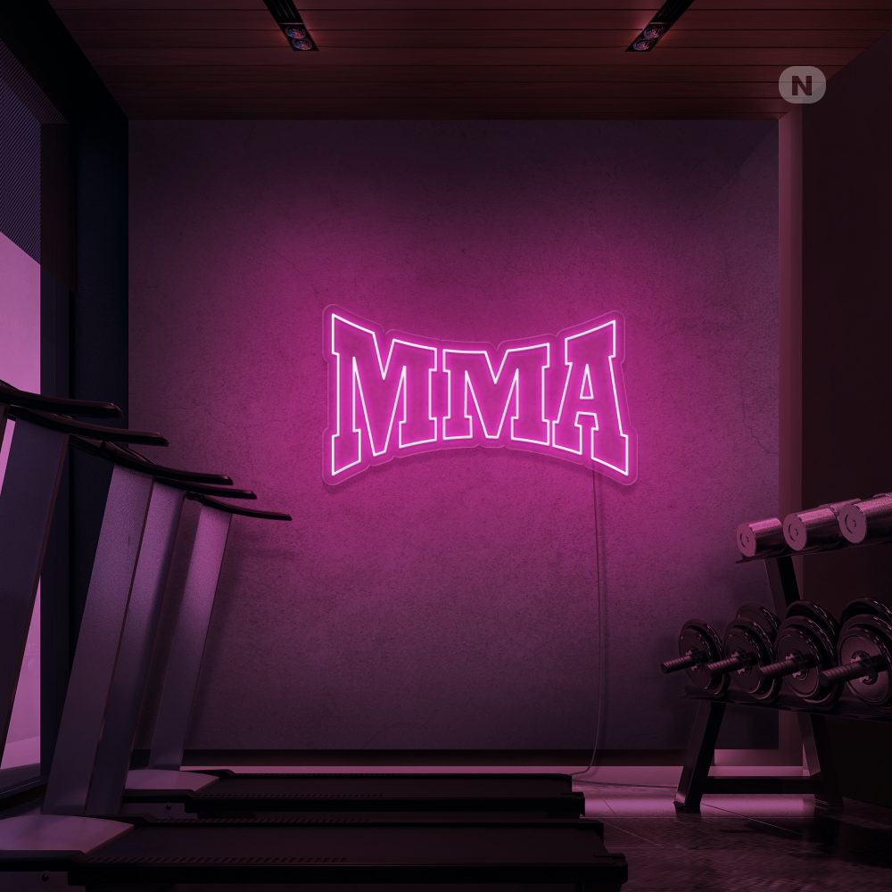 Insegna Al Neon MMA
