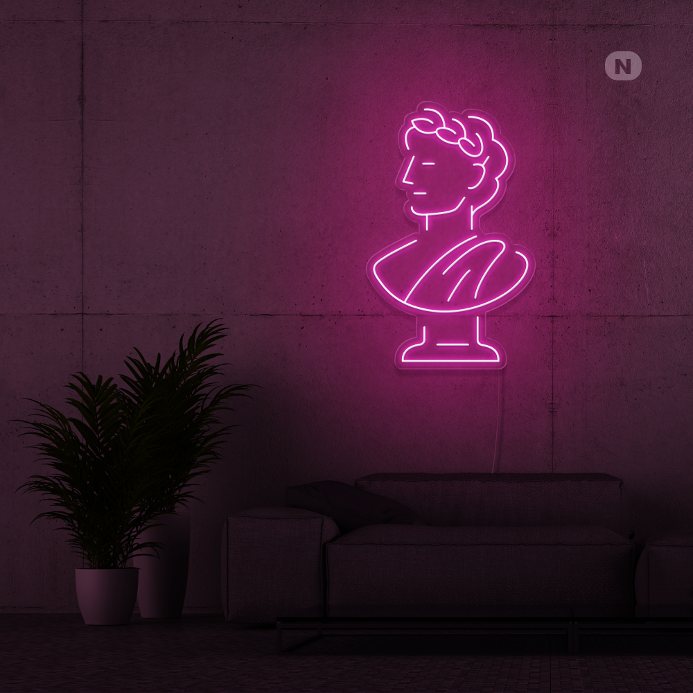 Insegna al neon Cesare