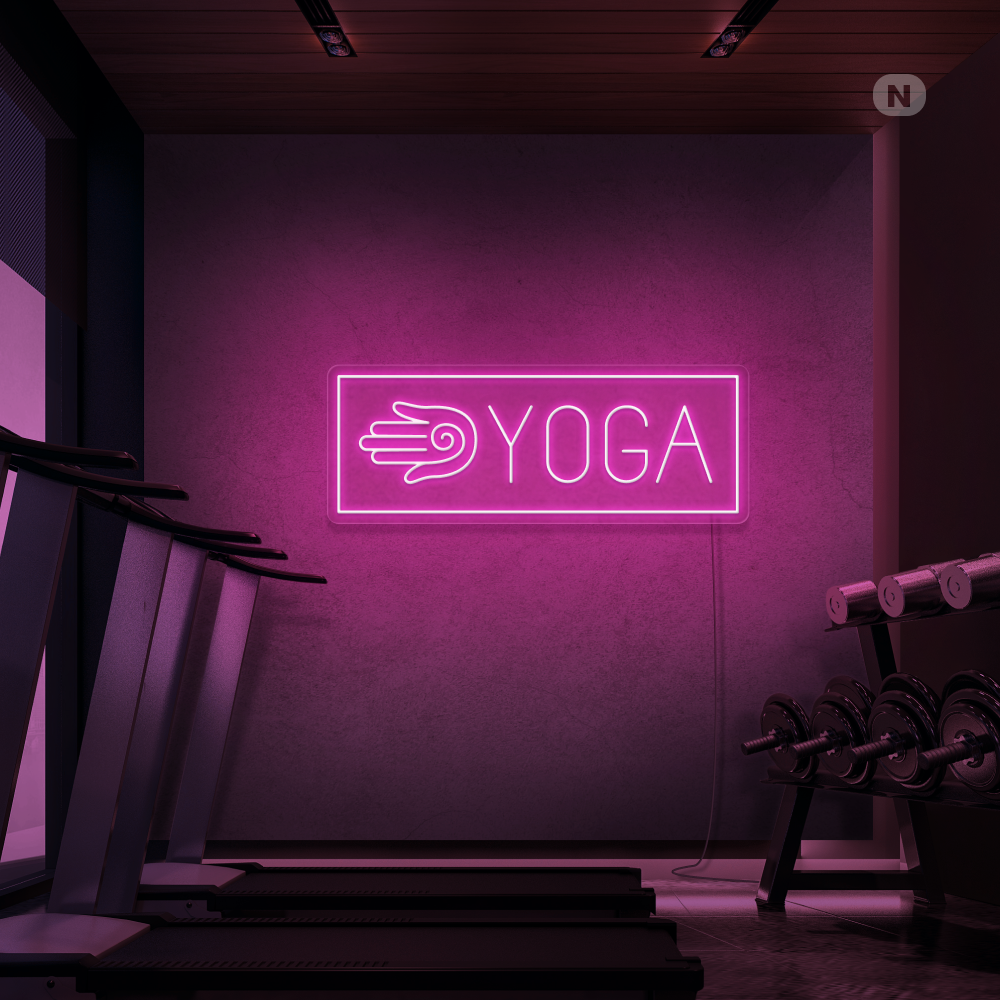 Insegna Al Neon Yoga