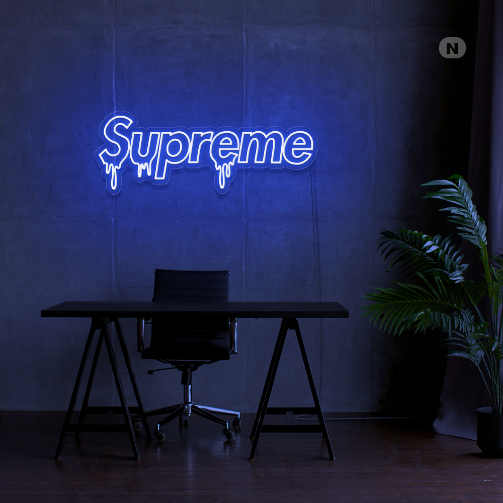 Insegna Al Neon Supreme
