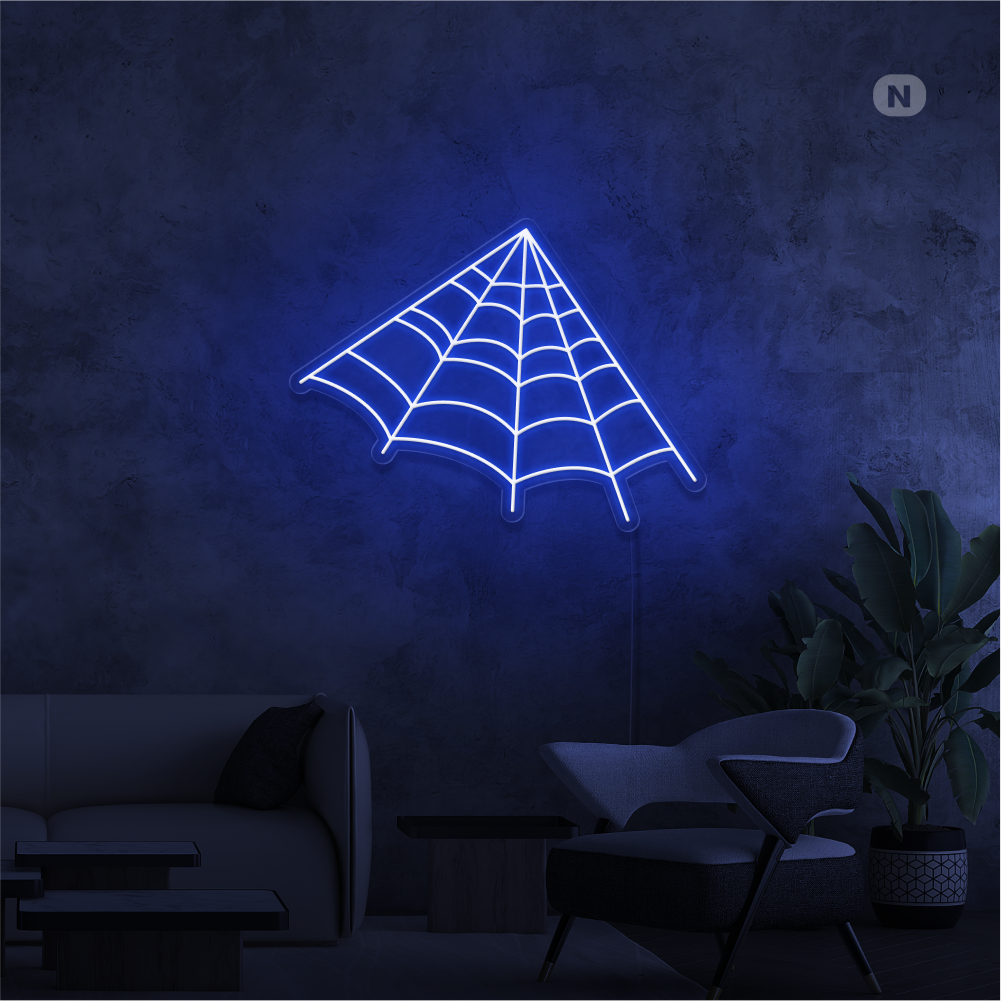 Insegna Al Neon Ragnatela