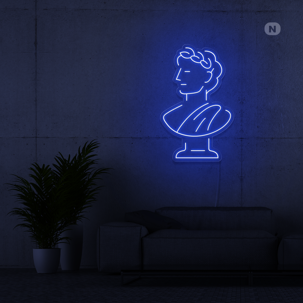 Insegna al neon Cesare
