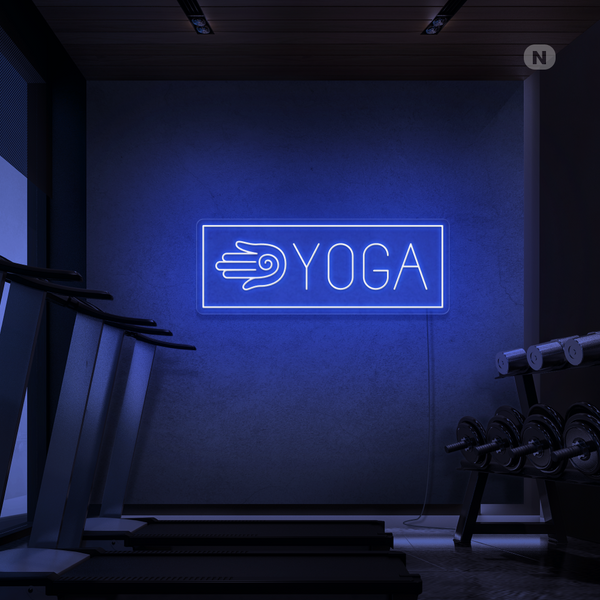 Insegna Al Neon Yoga