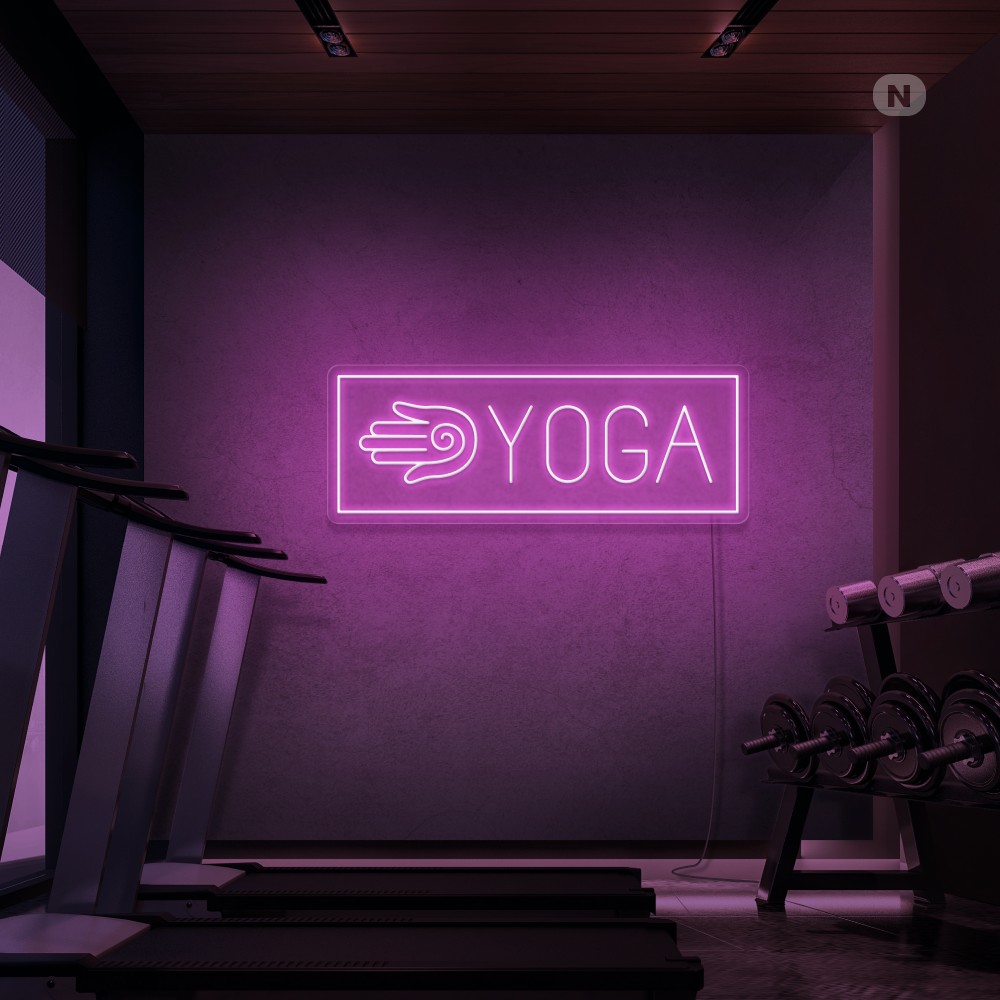 Insegna Al Neon Yoga