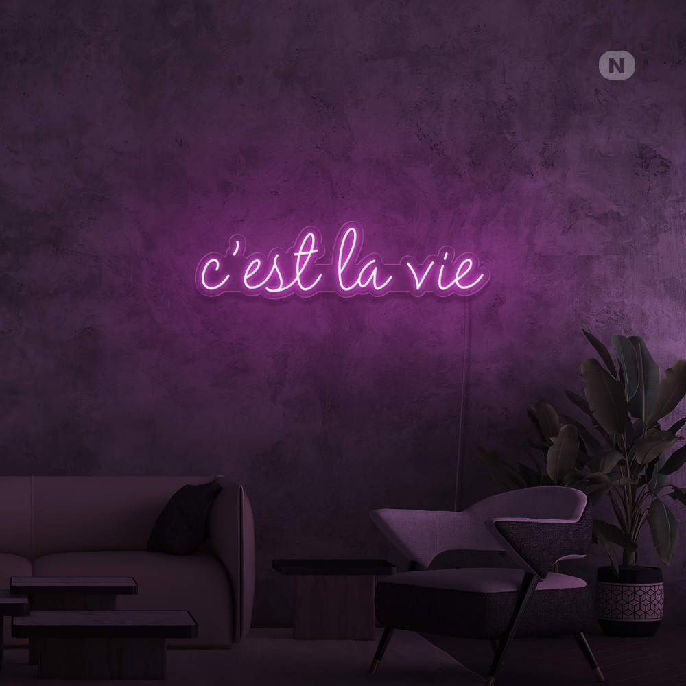 Insegna Al Neon cestlavie