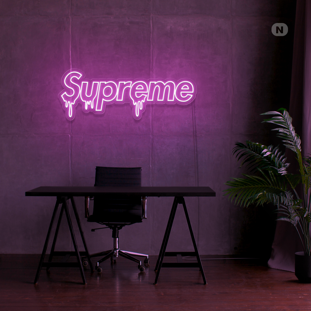 Insegna Al Neon Supreme