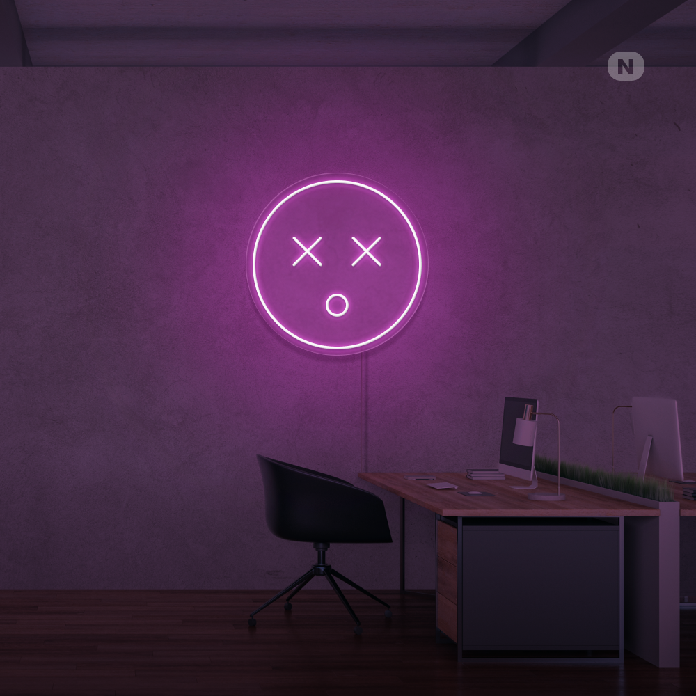 Insegna Al Neon Emoji