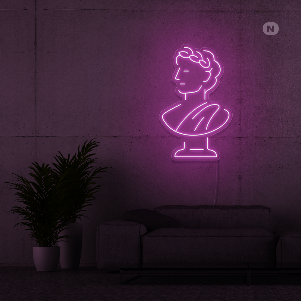 Insegna al neon Cesare