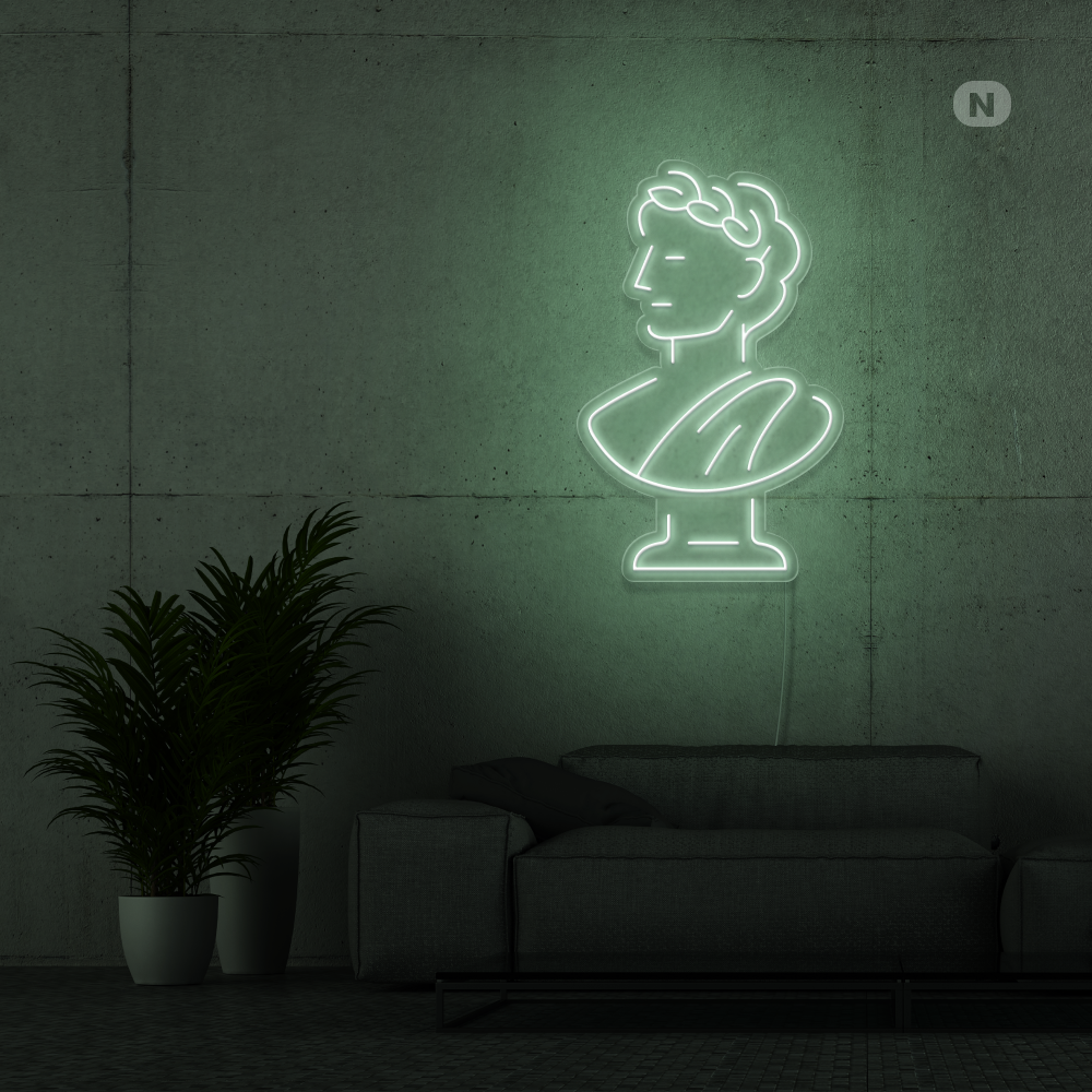 Insegna al neon Cesare