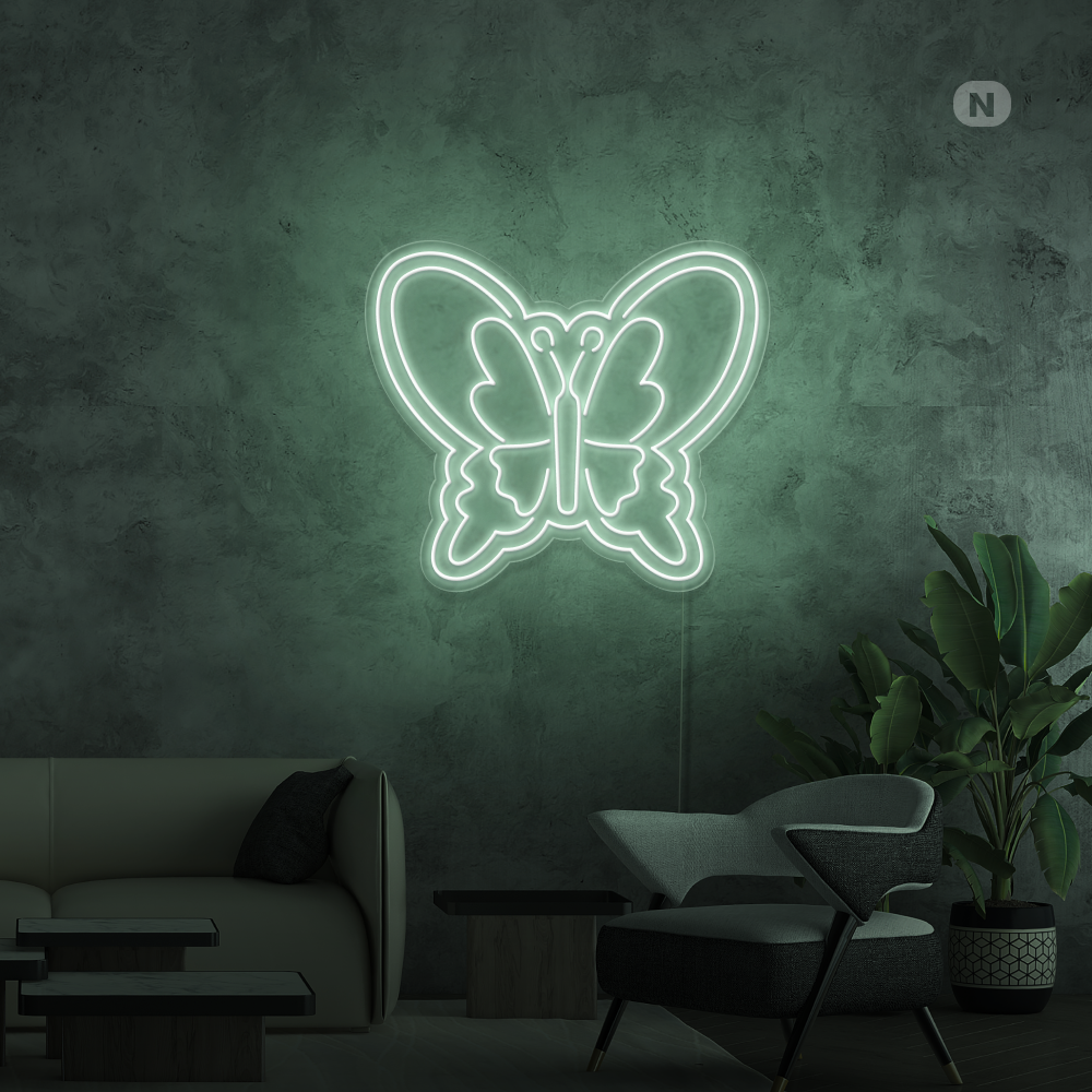Insegna Al Neon Farfalla