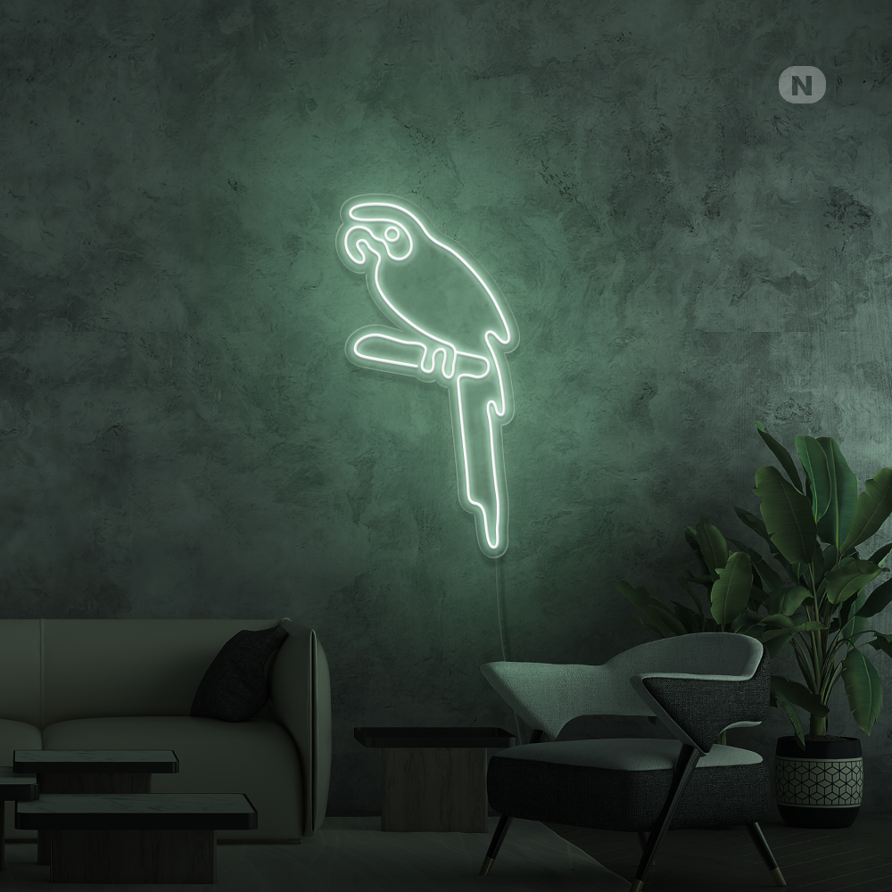 Insegna Al Neon Pappagallo
