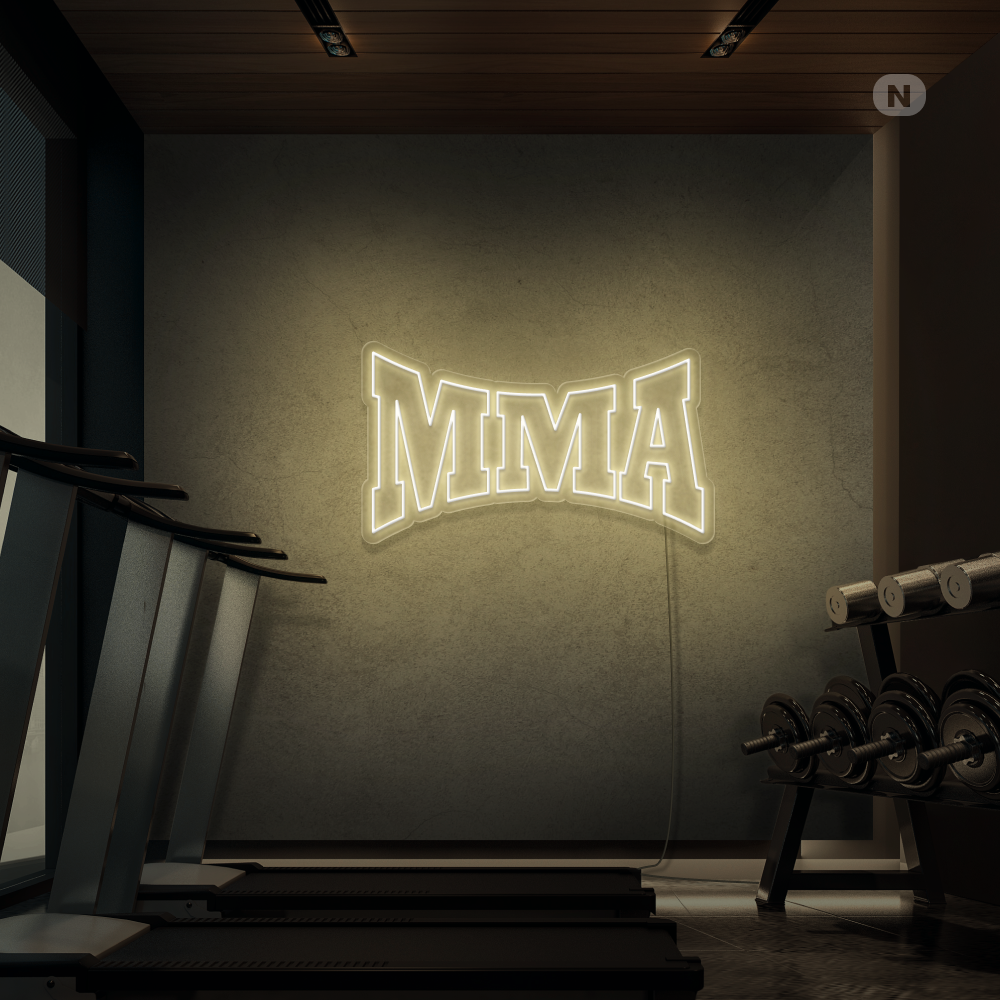 Insegna Al Neon MMA