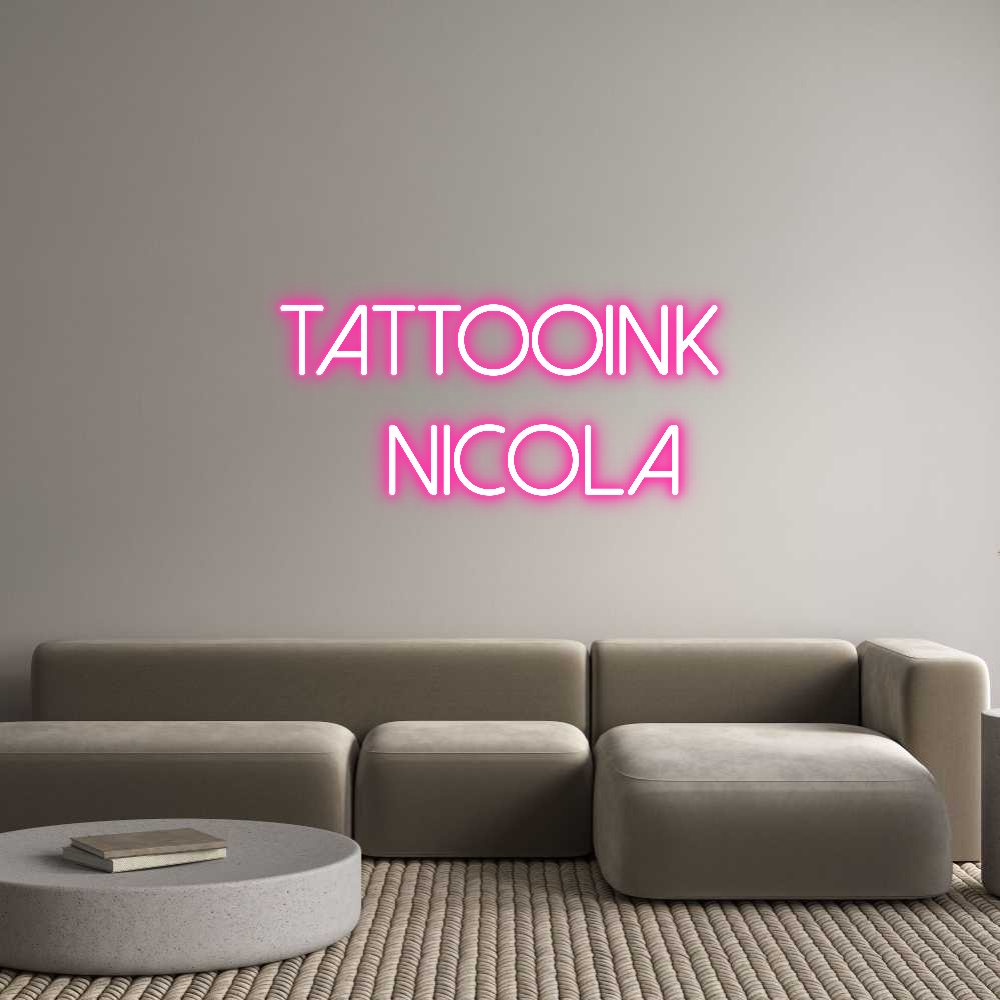 Neon personalizzato: TATTOOINK
  ...