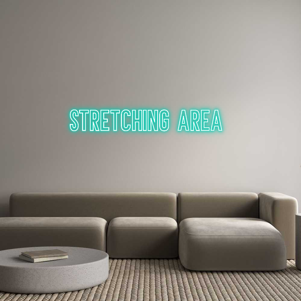 Neon personalizzato: Stretching ar...