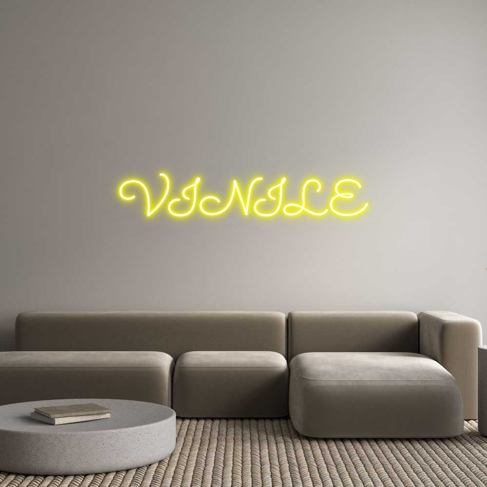 Neon personalizzato: VINILE