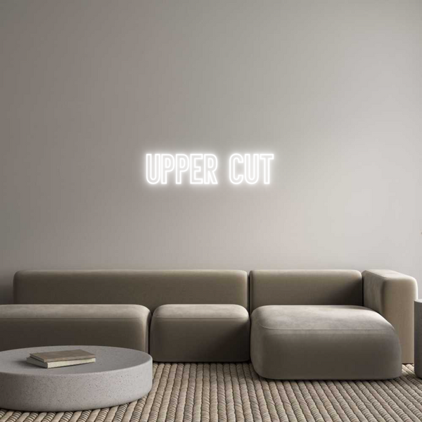 Neon personalizzato: Upper cut