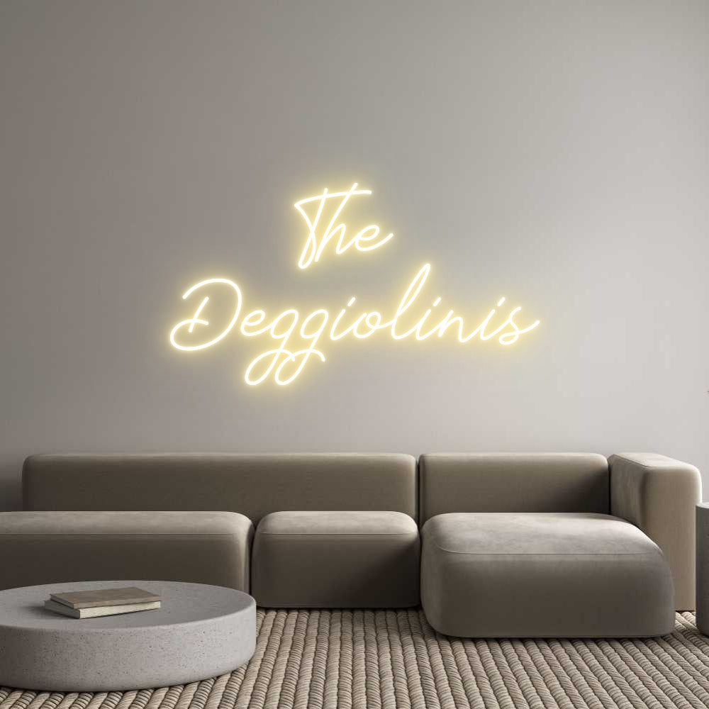 Neon personalizzato: The 
Deggiol...