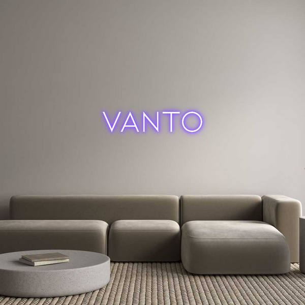 Neon personalizzato: Vanto