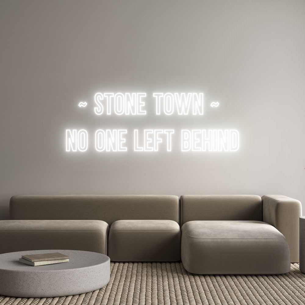 Neon personalizzato: ~ Stone Town ...