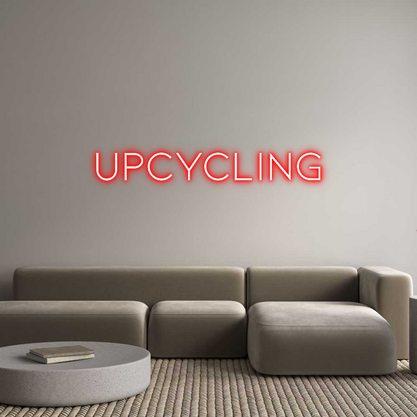 Neon personalizzato: UpCycling