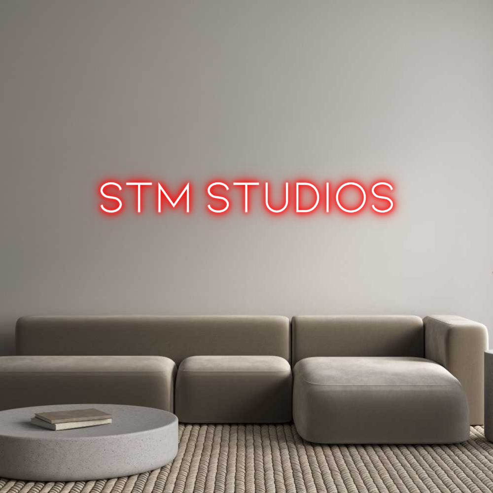 Neon personalizzato: STM studios