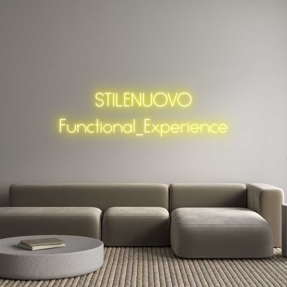 Neon personalizzato: STILENUOVO
F...