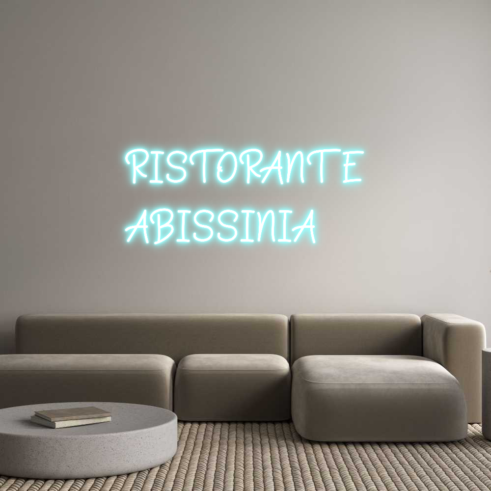 Neon personalizzato:  RISTORANTE 
...