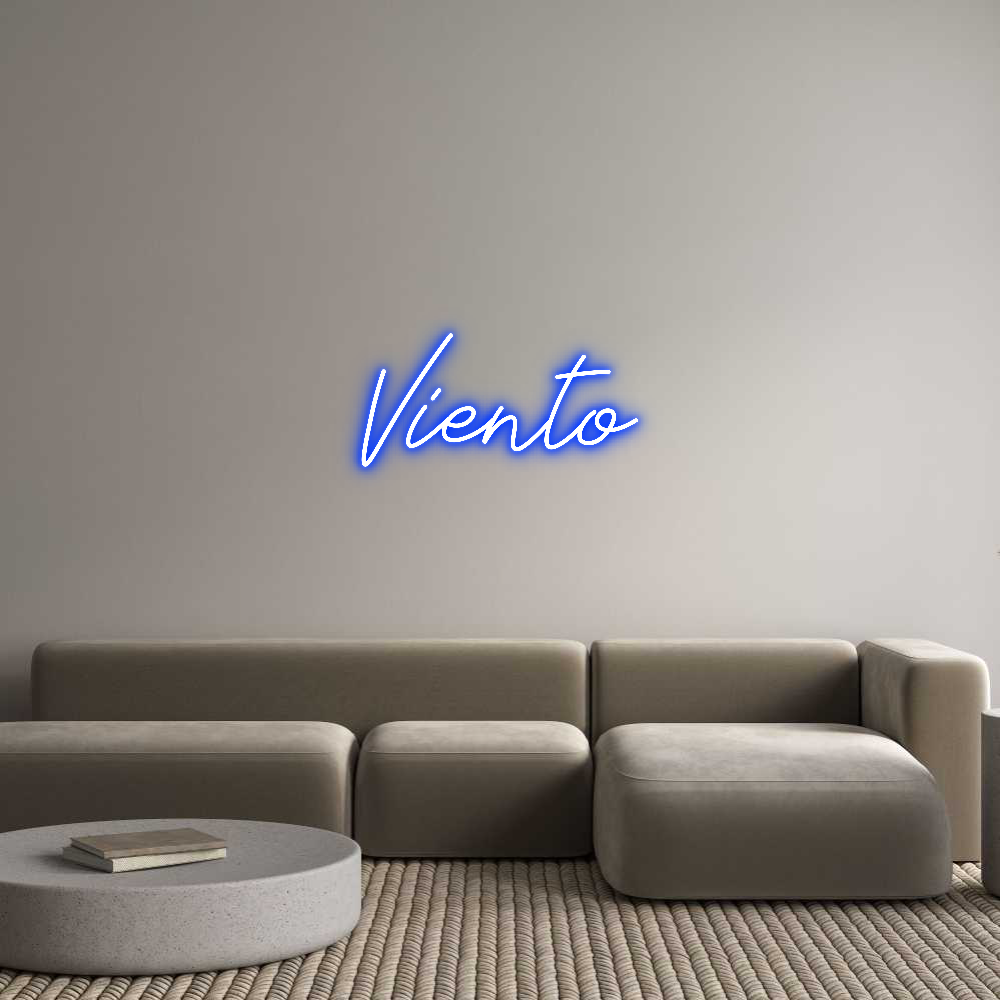 Neon personalizzato: Viento