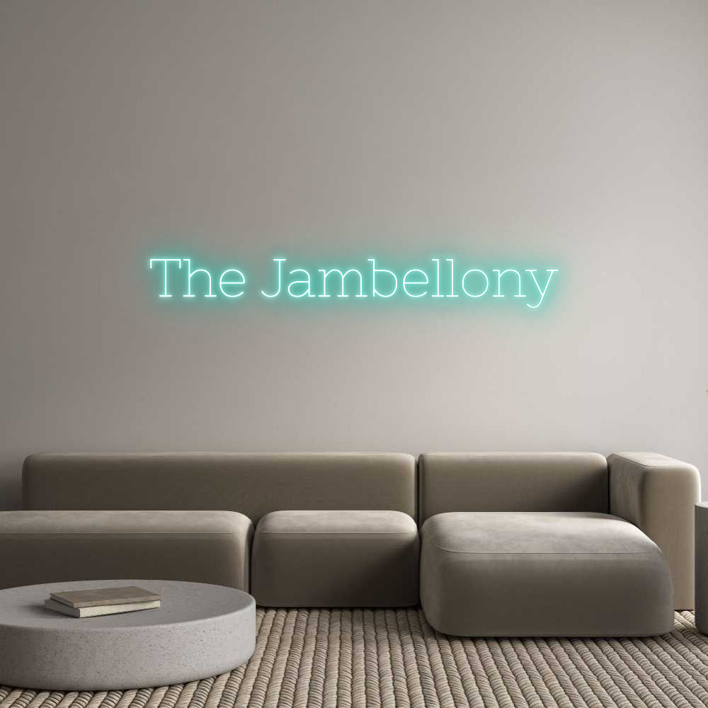 Neon personalizzato: The Jambellony