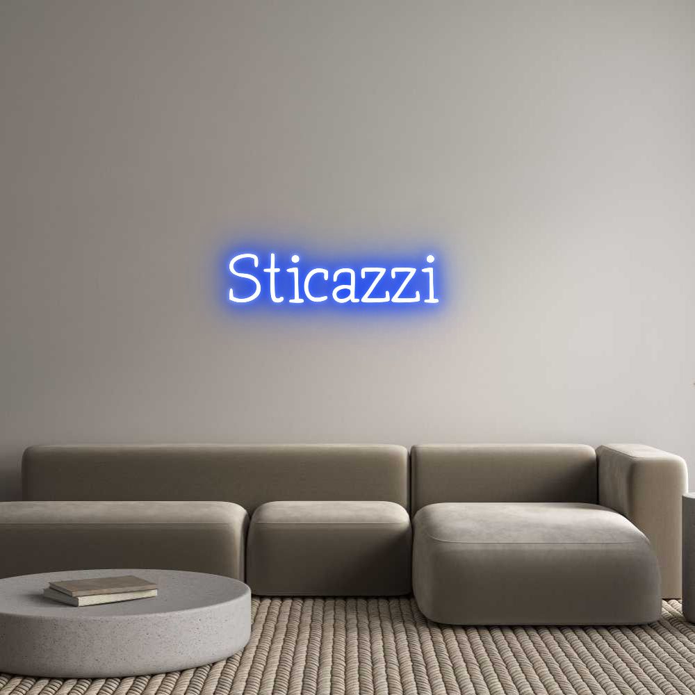 Neon personalizzato: Sticazzi