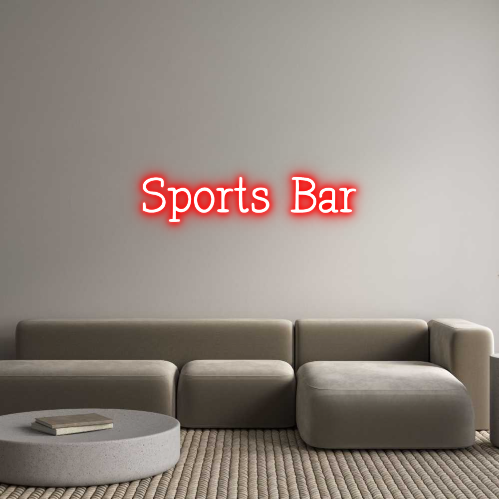 Neon personalizzato: Sports Bar