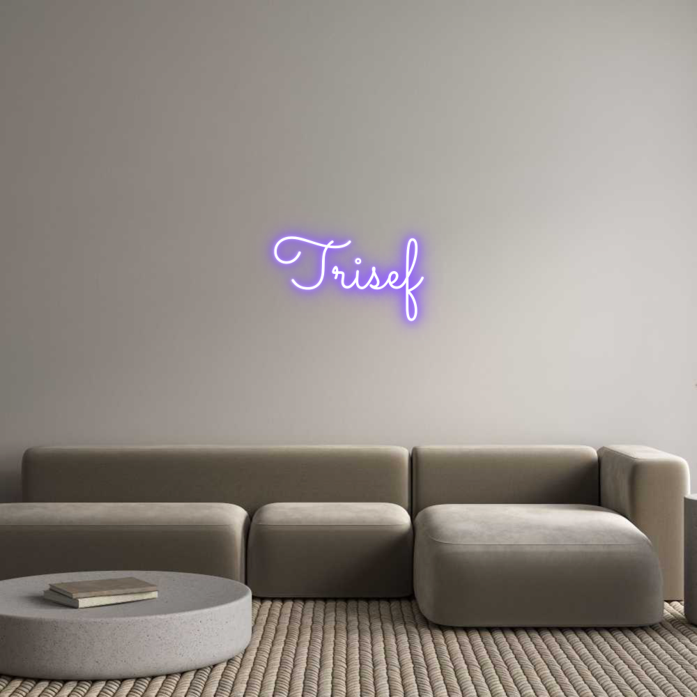 Neon personalizzato: Trisef