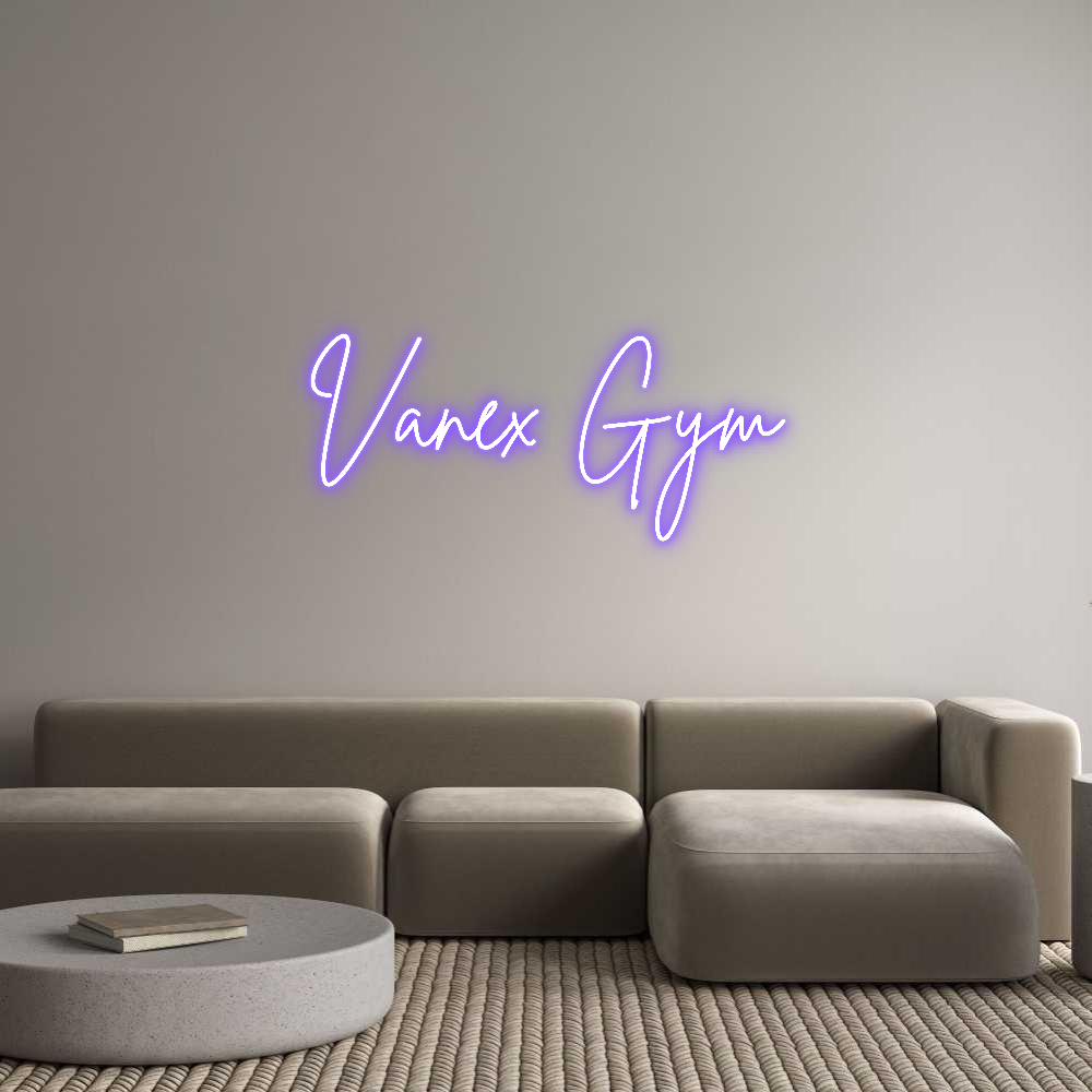 Neon personalizzato: Vanex Gym