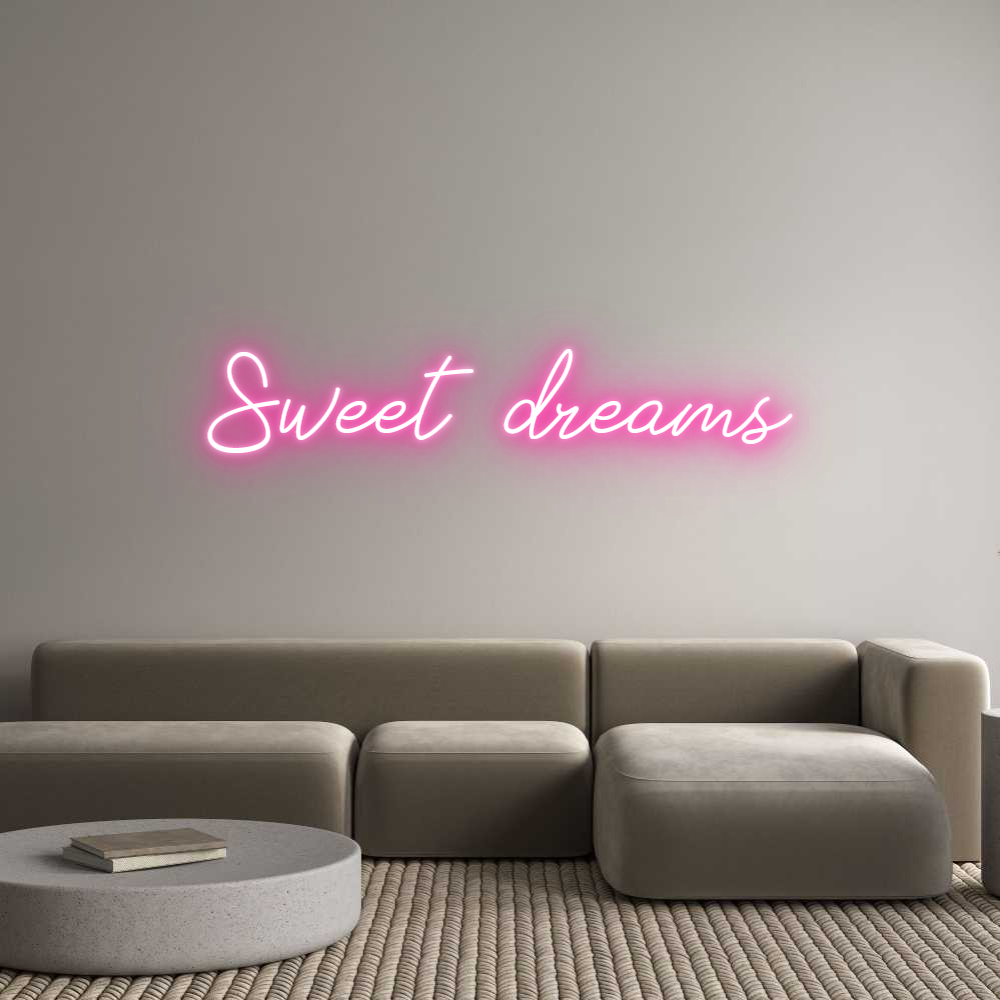 Neon personalizzato: Sweet dreams