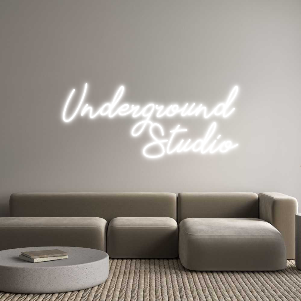 Neon personalizzato: Underground
...