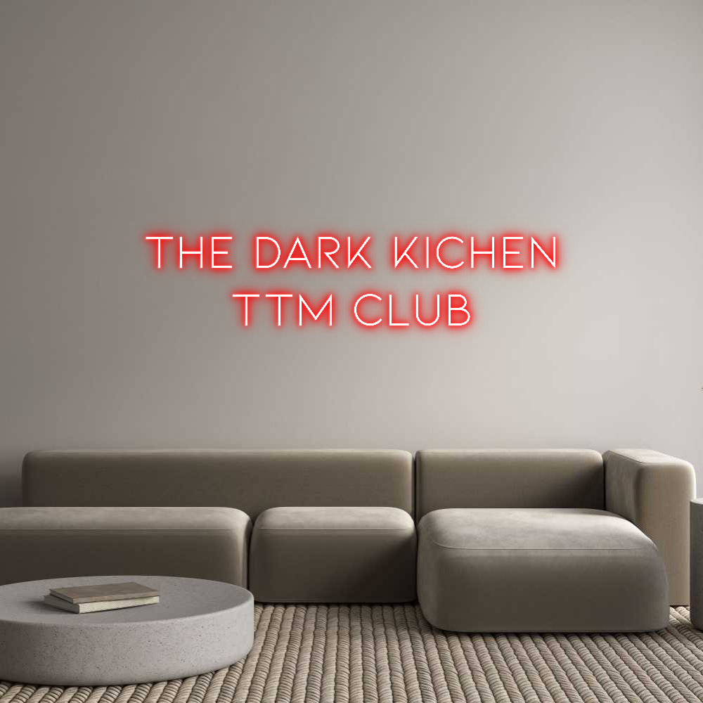 Neon personalizzato: The Dark Kich...