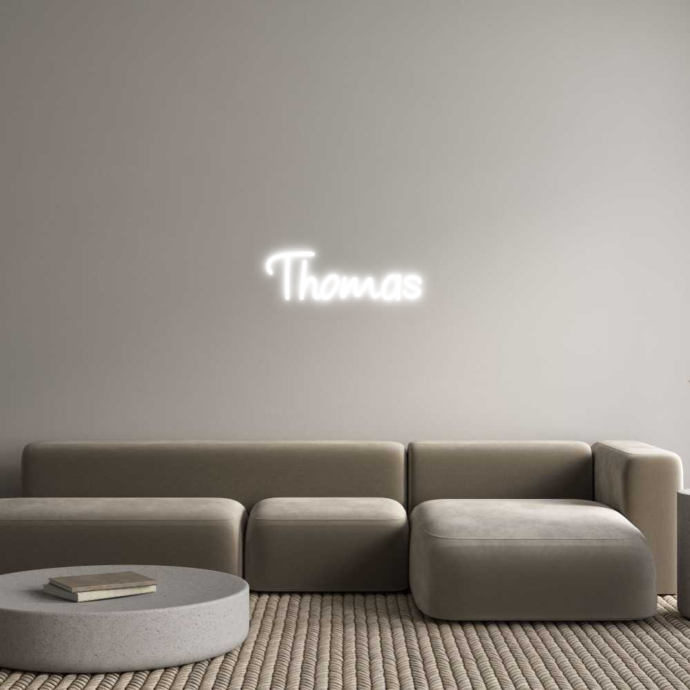 Neon personalizzato: Thomas