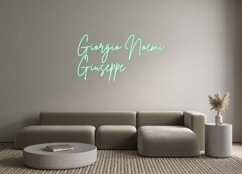 Custom Neon: Giorgio Noemi...