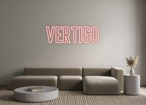 Neon personalizzato: VERTIGO