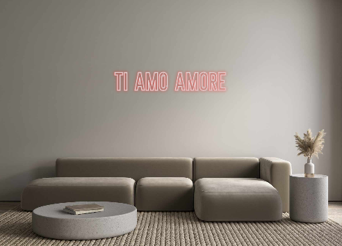 Neon personalizzato: Ti Amo amore