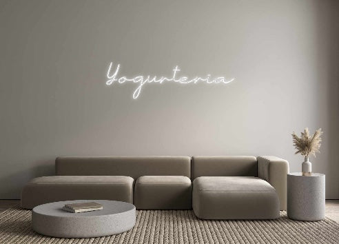 Neon personalizzato: Yogurteria