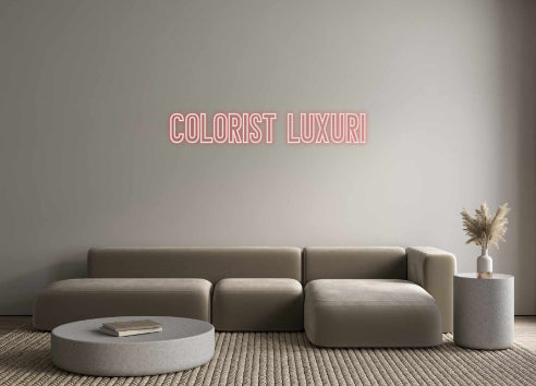 Neon personalizzato:   colorist lu...