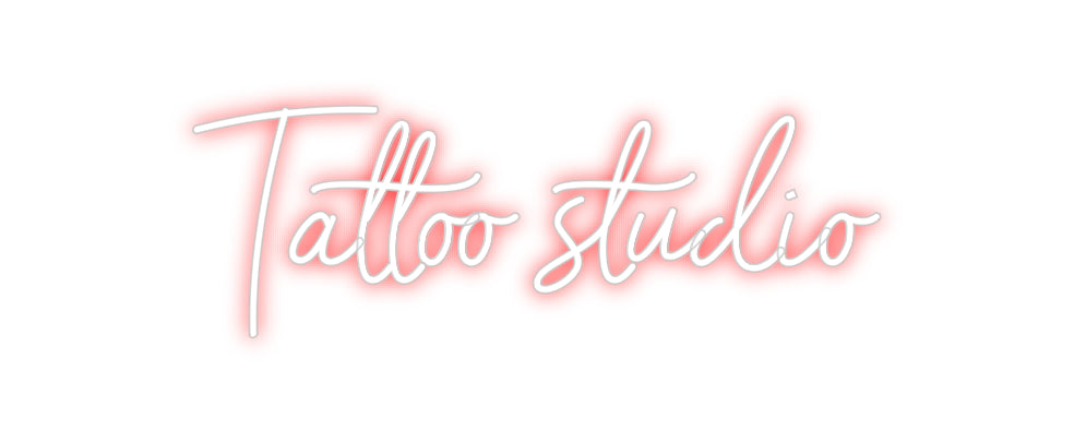 Neon personalizzato: Tattoo studio