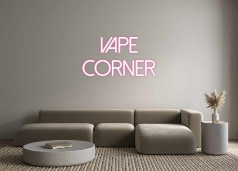 Neon personalizzato: Vape
Corner