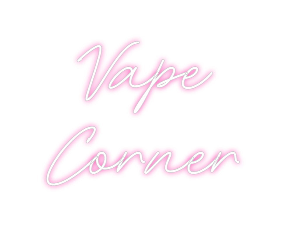 Neon personalizzato: Vape
Corner