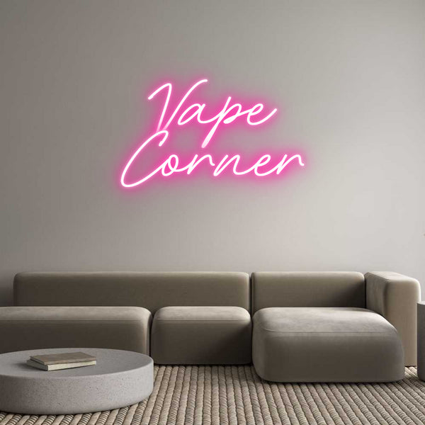 Neon personalizzato: Vape
Corner